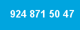 924 871 50 47 924 871 50 47